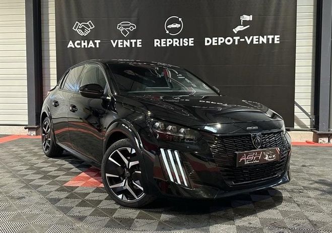 Peugeot 208 1.2 Hybrid 100ch GT e-DCS6 Noir de 2024