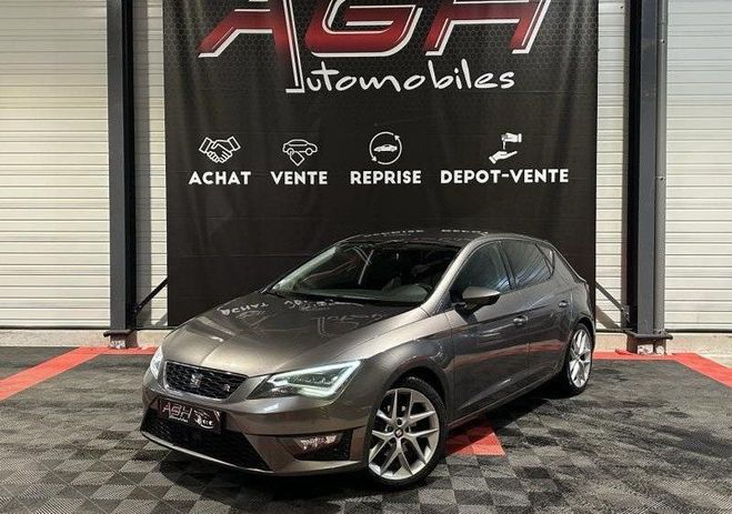 Seat Leon 1.4 TSI 150ch ACT FR Start&Stop DSG Bleu de 2016
