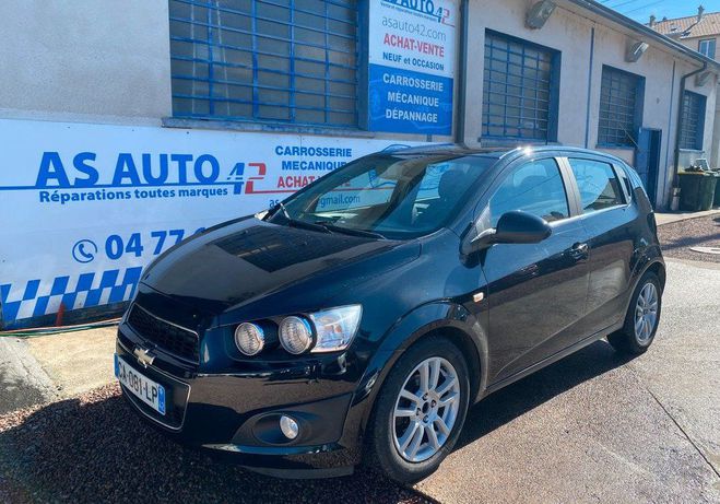 Chevrolet Aveo 1.4 100ch ltz 5p garantie 3 mois Noir de 2012