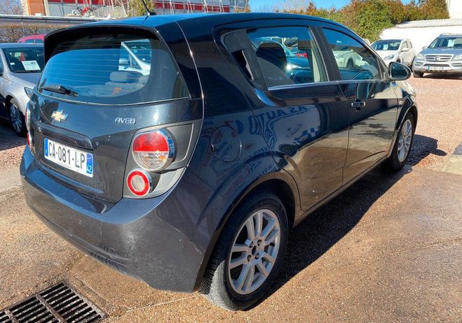 Chevrolet Aveo 1.4 100ch ltz 5p garantie 3 mois Noir de 2012