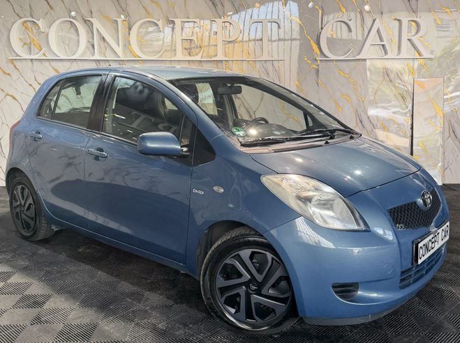 Toyota Yaris 1.4 D-4D SOL Bleu de 2008