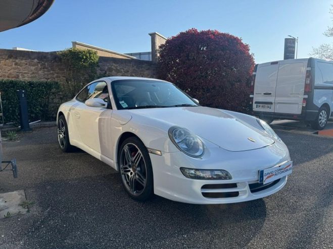 Porsche 911 3.6i TYPE 997 COUPE Carrera BLANC de 2008