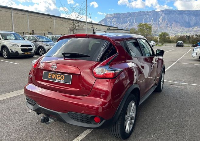 Nissan Juke 1.2l digt 115ch acenta 2wd camera 360    Rouge de 2015