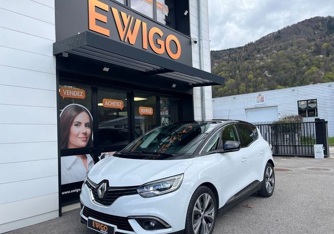 Renault Scenic 1.6l dci 130ch energy intens apple carpl Blanc de 2017