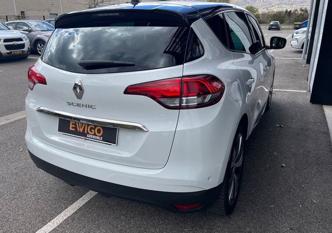 Renault Scenic 1.6l dci 130ch energy intens apple carpl Blanc de 2017