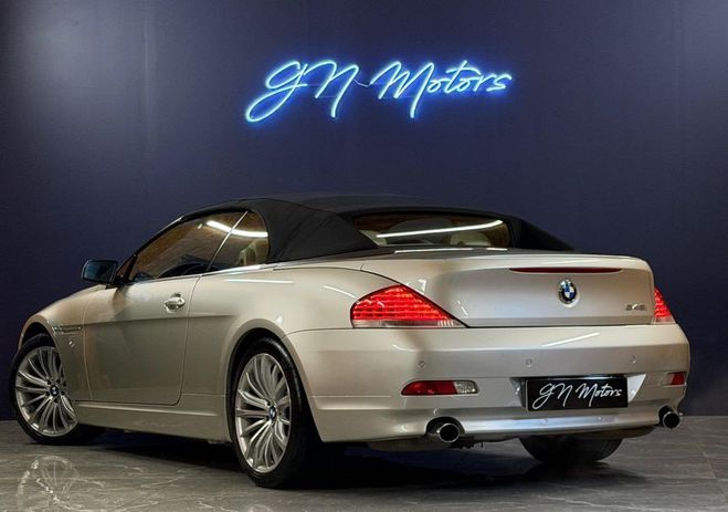 BMW Serie 6 (e63) cabriolet 645cia v8 suivi complet  Beige de 2004