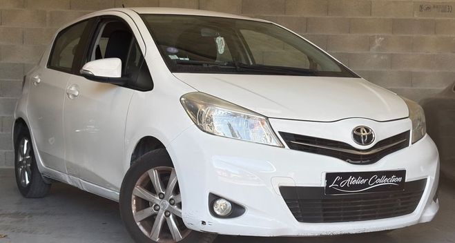 Toyota Yaris 1.0 VVTI GPS CAMERA DE RECUL GARANTIE 12 Blanc de 2014