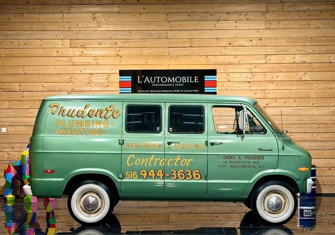 Dodge B Series b200 6 cylindres boite manuelle ?? Vert de 1972