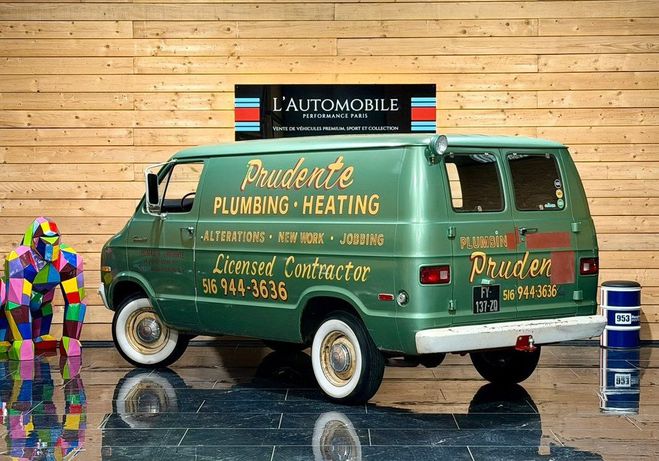 Dodge B Series b200 6 cylindres boite manuelle ?? Vert de 1972