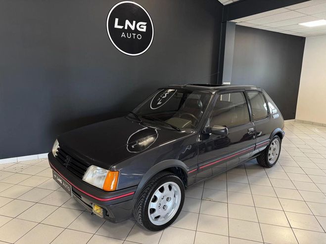 Peugeot 205 GTI 1.9l 130ch Toit Ouvrant Gris Graphit Gris de 1990
