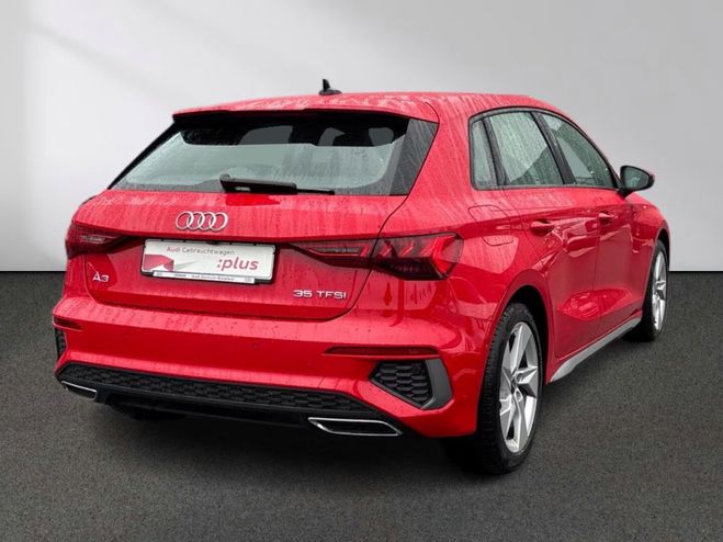 Audi A3 Sportback S line 35 TFSI MMI LED Panoram Rouge M�tallique de 