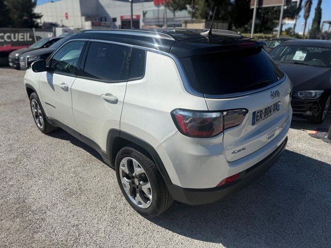 Jeep Compass 2.0 MultiJet II 140ch Longitude 4x4 BVA9 Blanc de 2017