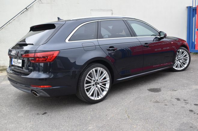 Audi A4 2.0 TFSI 252CH S LINE QUATTRO S TRONIC 7 BLEU F de 2016