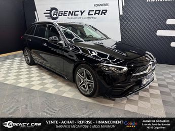 Voir d&eacute;tails -Mercedes Classe C Break 200 - BVA 9G-Tronic - AMG Line &agrave; Coigni�res (78)