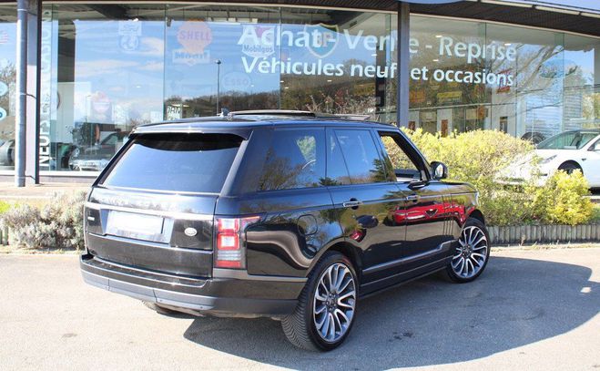 Land rover Range Rover iv v8 supercharged autobiography black l Noir de 2015