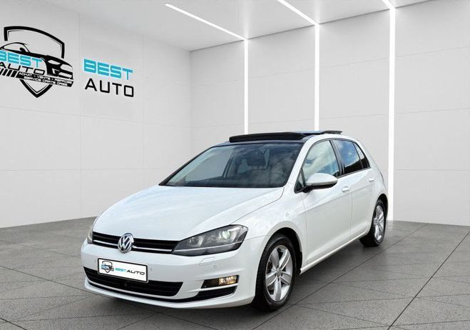 Volkswagen Golf VII 2.0 TDI 150CH BLUEMOTION TECHNOLOGY  Blanc de 2012