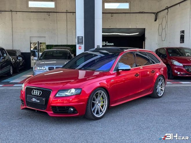 Cliquer pour voir la photo suivante Audi S4 AVANT 3.0 TFSI 335 QUATTRO S-TRONIC / TO Rouge de 2010