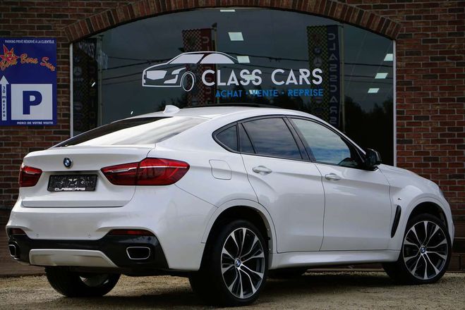 BMW X6 3.0 dAS PACK M TOIT OUVRANT AUTO CAM CAR Blanc M�tallis� de 