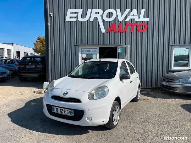 Nissan Micra 1.2 80ch pure drive 5p Blanc de 2013