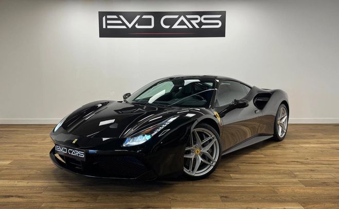 Ferrari 488 GTB COUPE 3.9 T 670 CH DCT / SI�GES RACI Noir de 2016