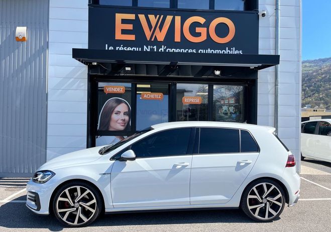 Volkswagen Golf 2l tdi 184ch gtd apple carplay + camera  Blanc de 2017