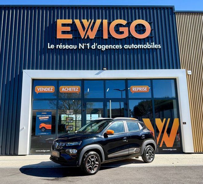 Dacia Spring electric 45ch 27.4kwh expression bva cam Noir de 2022