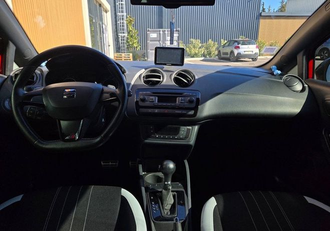Seat Ibiza sc 1.4 tsi 180ch cupra dsg bva radar av- Rouge de 2015