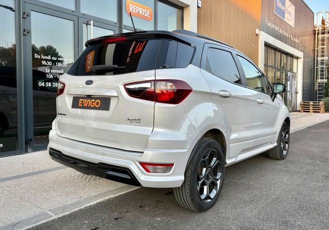 Ford Ecosport 1.0 ecoboost 125ch st-line cam�ra de rec Blanc de 2019