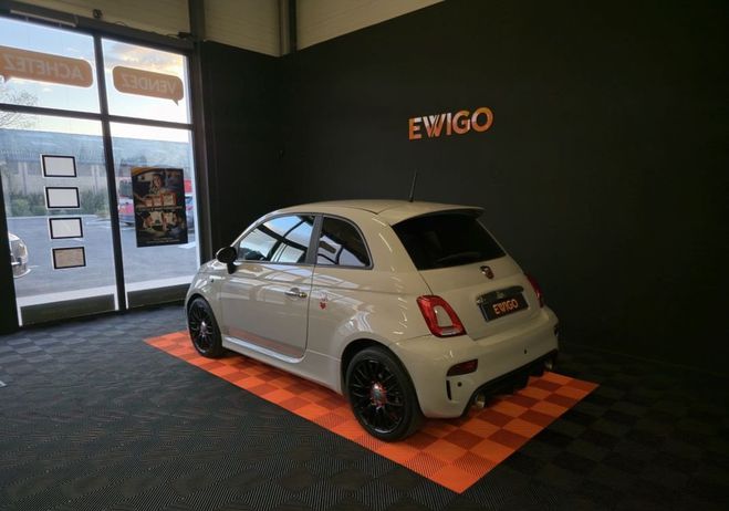 Abarth 500 595 1.4 140ch ligne rots inox Gris de 2016