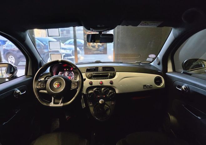Abarth 500 595 1.4 140ch ligne rots inox Gris de 2016