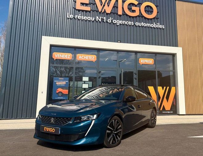 Peugeot 508 generation-ii 2.0 180ch gt bva toit ouvr Bleu de 2018