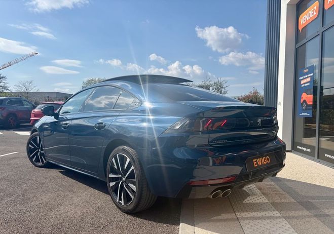 Peugeot 508 generation-ii 2.0 180ch gt bva toit ouvr Bleu de 2018