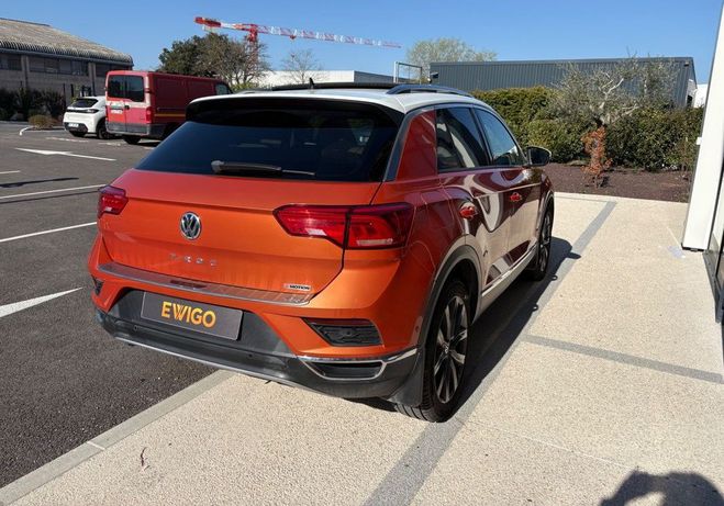 Volkswagen T Roc 2.0 tdi 150ch carat exclusive 4motion to Orange de 2018