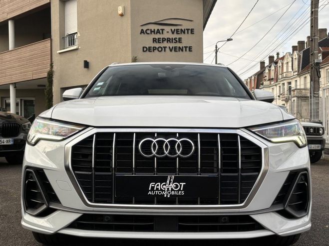 Audi Q3 1.4 45 TFSI e - 245 - BV S-Tronic 6 S Li BLANC de 2022