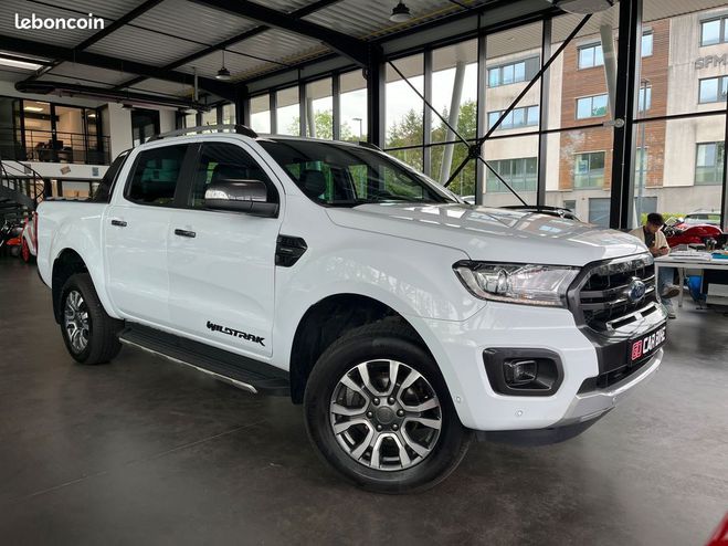 Ford Ranger WILDTRAK Double Cab TDCI 213 ch BVA Gara Blanc de 2020