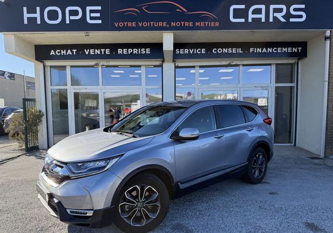 Honda CRV V 2.0 I-MMD 184CH E:HEV ELEGANCE 2WD E-C Gris de 2022