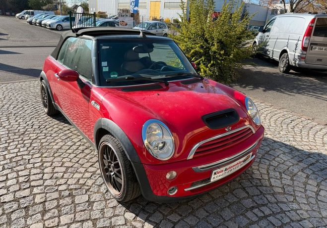 Mini One Cabriolet 1.6 i 16V 90cv-170500 km Rouge de 2006