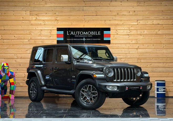 Jeep Wrangler iv (2) unlimited 4xe 2.0 l t 380 phev 4x Gris de 2021