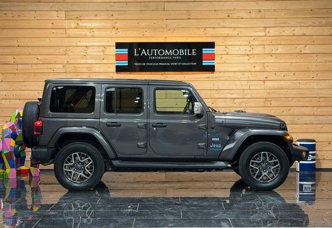 Jeep Wrangler iv (2) unlimited 4xe 2.0 l t 380 phev 4x Gris de 2021