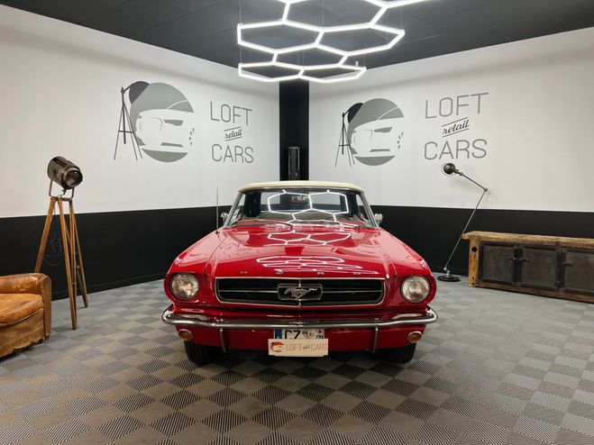 Ford Mustang 289 CI Rouge de 1965