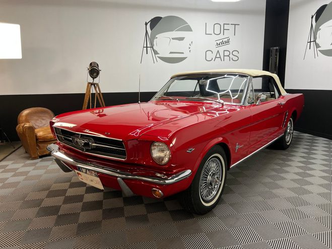Ford Mustang 289 CI Rouge de 1965