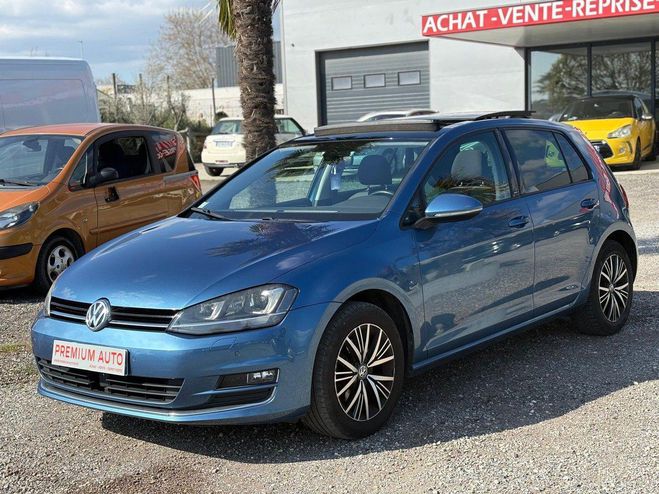 Volkswagen Golf VII - 1.6 TDI 110ch - Toutes Options - B Bleu de 2016