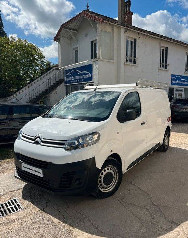 Cliquer pour voir la photo suivante Citroen Jumpy M 2.0 BlueHDi 122cv 3 Places Blanc de 2019