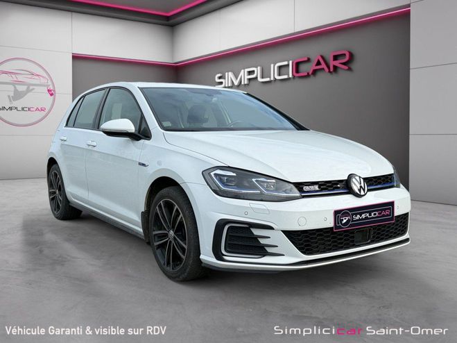 Volkswagen Golf Hybride Rechargeable 1.4 TSI 204 DSG6 GT Blanc de 2020