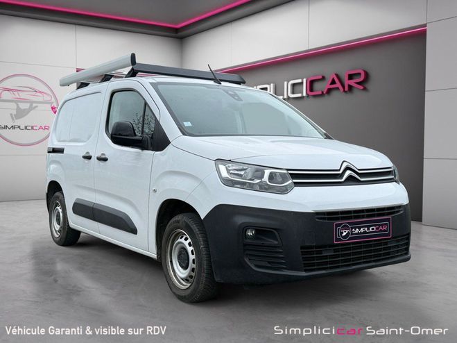 Citroen Berlingo Taille M BlueHDi 100 SS BVM6 Galerie, At Blanc de 2022