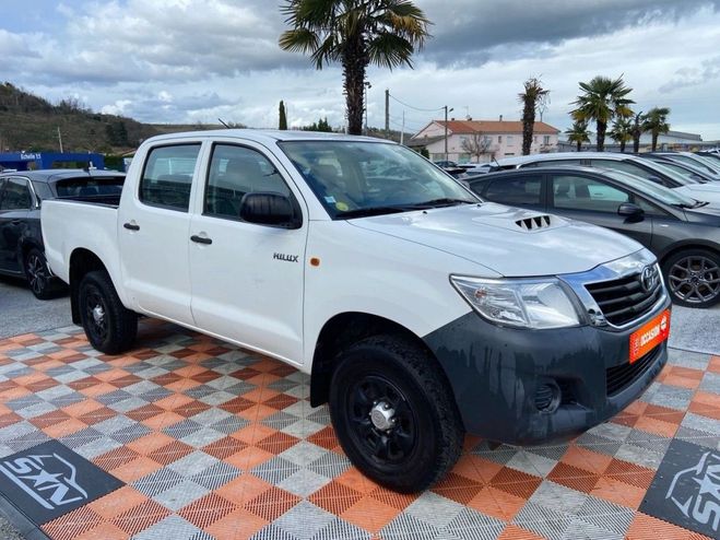 Toyota Hilux DOUBLE CABINE 2.5 D4D 144 2WD Blanc de 2013