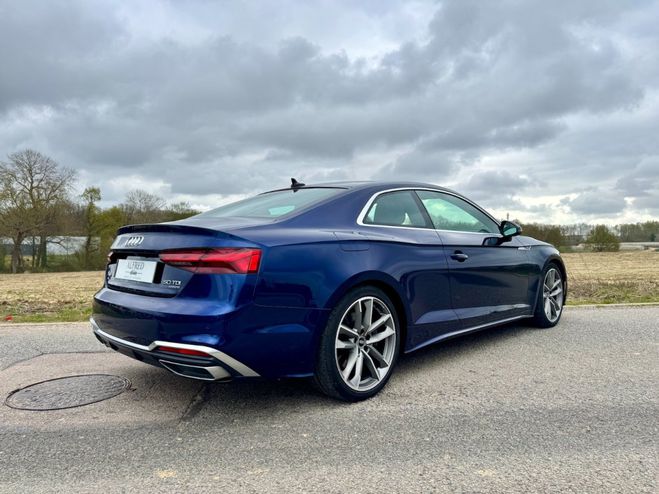 Audi A5 S Line 50 TDI Quattro Bleu Navarre M�tallis� de 2021