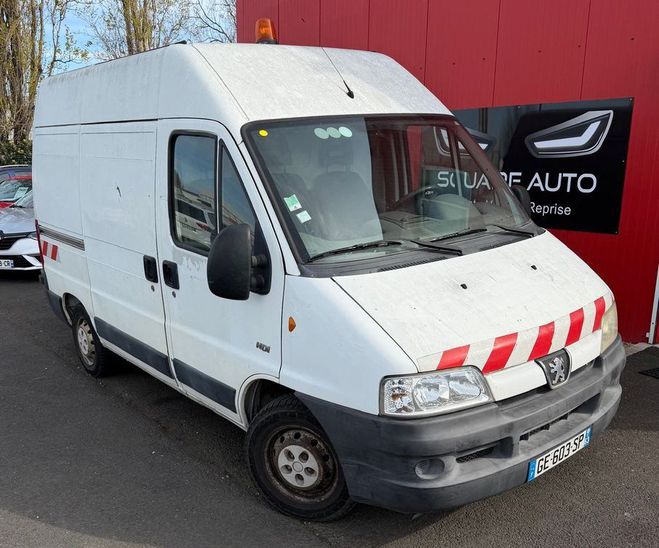 Cliquer pour voir la photo suivante Peugeot Boxer 2.0 HDi Fourgon court surélevé 86ch TVA Blanc de 2005