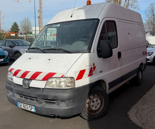 Peugeot Boxer 2.0 HDi Fourgon court sur�lev� 86ch TVA  Blanc de 2005