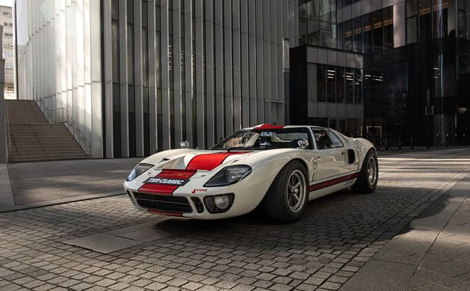 Ford GT GT40 Developement Essex Wire Blanc de 1975